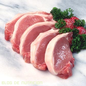 carne de cerdo baja en grasa