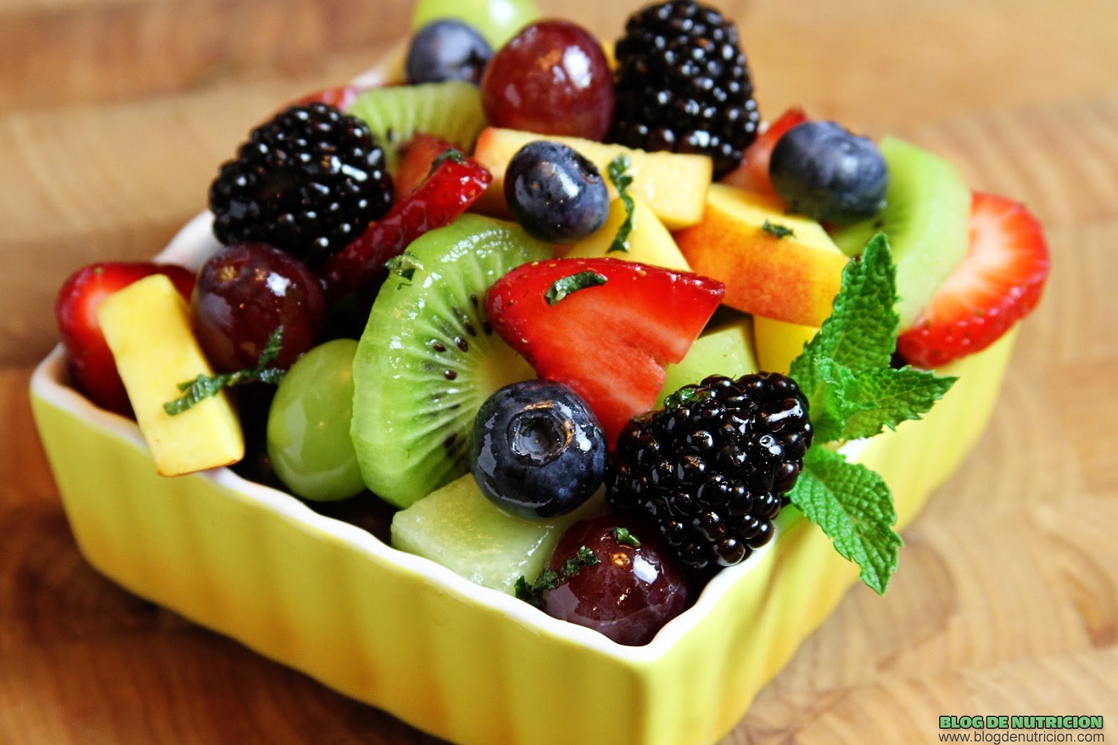 desayuno con frutas